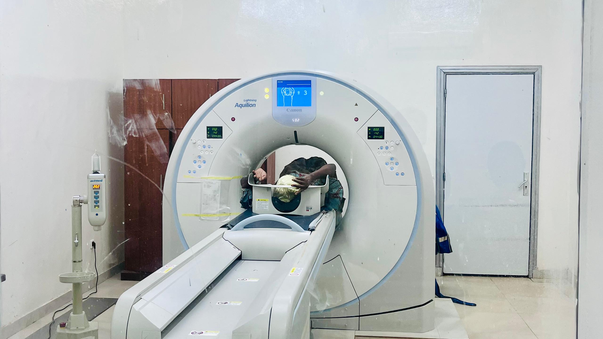 Machine de scanner au Burkina Faso