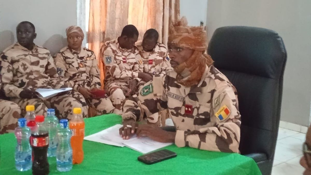 Forces mixtes Tchad-république centrafricaine en patrouille frontalière