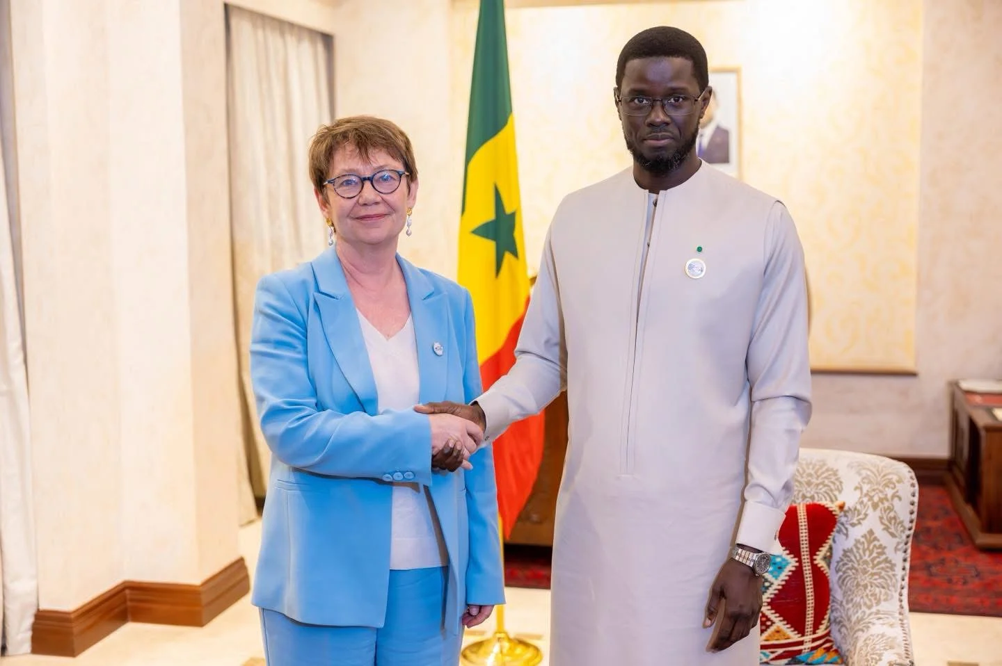 Rencontre entre Bassirou Diomaye Faye et la BERD pour accélérer les investissements au Sénégal