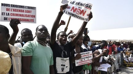 Manifestation à Dakar contre l'homosexualité