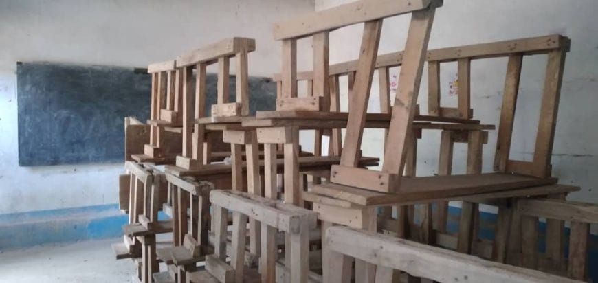 Tchad : des élèves en classe, illustration de l'indiscipline scolaire