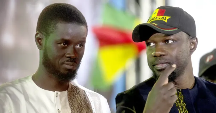 Bassirou Diomaye Faye et Ousmane Sonko, deux figures politiques majeures du Sénégal