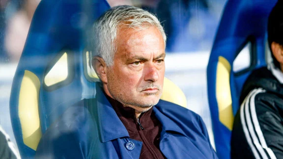 José Mourinho, entraîneur portugais, lors d'une conférence de presse