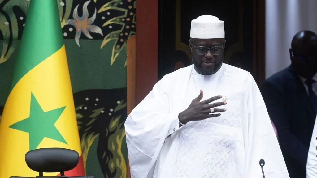 Malick Ndiaye, figure politique sénégalaise, lors d'un événement public