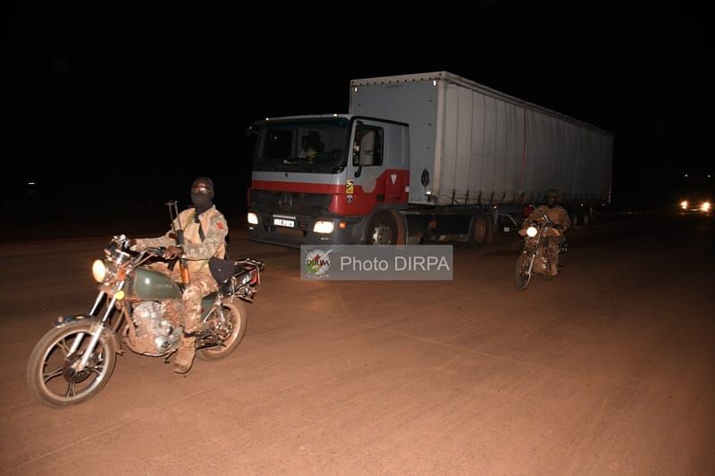 Convoi de 940 camions escorté par les FAMa entre Kayes et Bamako