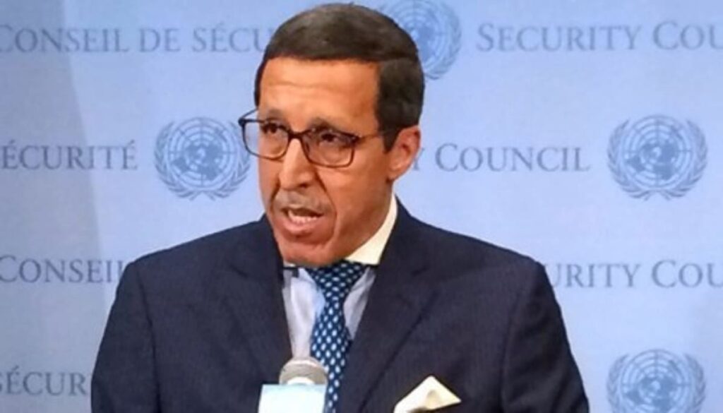 Omar Hilale, représentant permanent du Maroc auprès de l'ONU