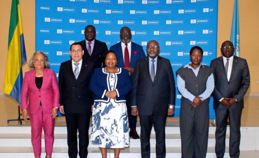 Officiels réunis lors du lancement du Plan sectoriel de l’éducation intérimaire 2026-2030