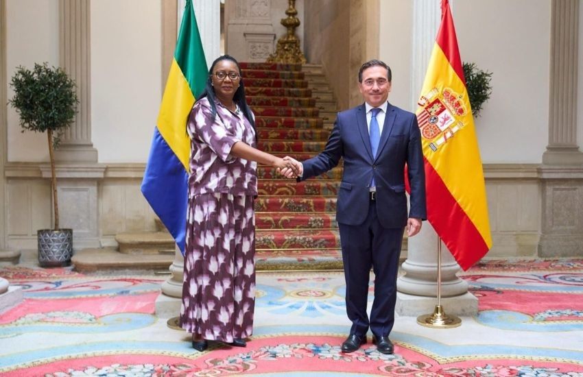 Rencontre entre la ministre gabonaise des Affaires étrangères et son homologue espagnol