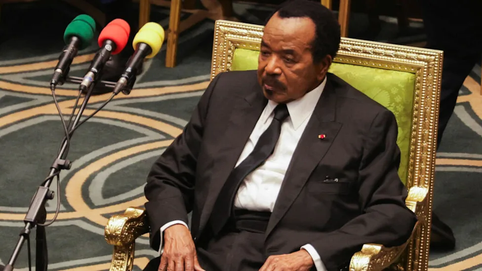 Le président camerounais Paul Biya à l'étranger