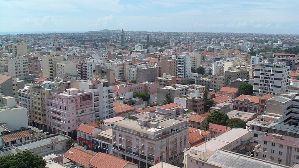 Vue du quartier financier du Plateau à Dakar, cœur économique du Sénégal.