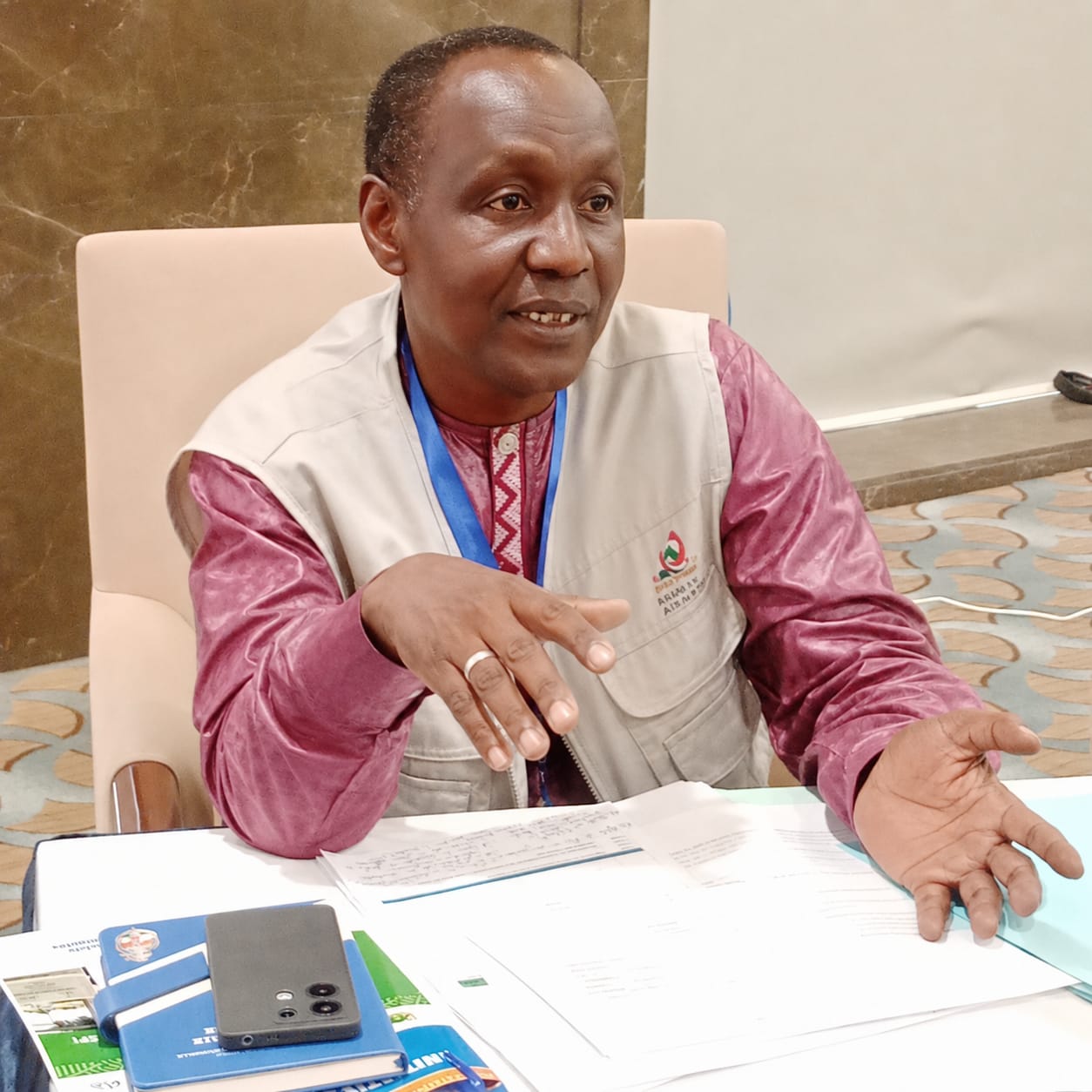 Boubacar Hamidou, directeur à la HACP, évoque les projets de résilience communautaire