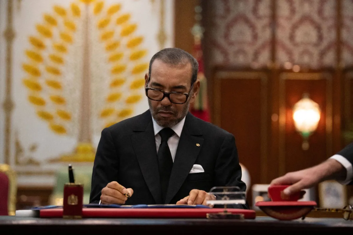 Portrait officiel du roi Mohammed VI