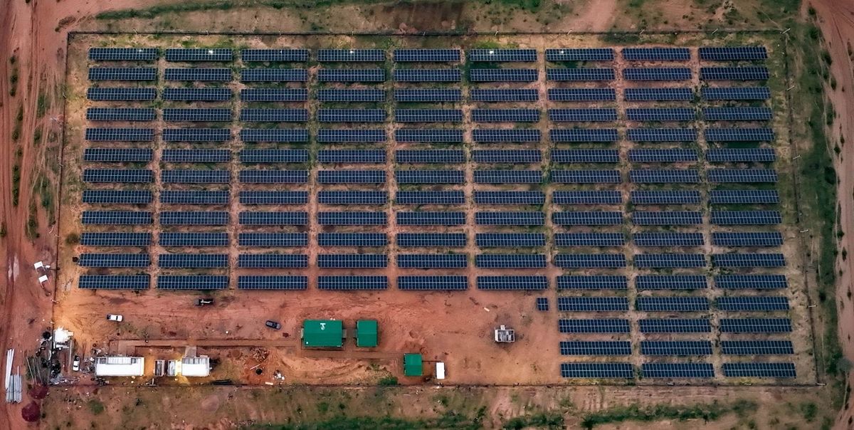 Centrale solaire d'Adré au Tchad