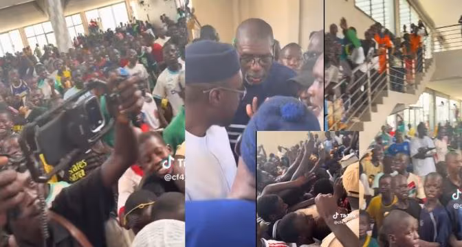 mobilisation massive de talibés à Koki face à Ousmane Sonko