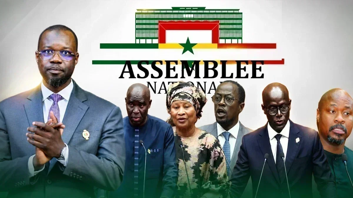 Ousmane Sonko s'exprime lors de la session parlementaire exceptionnelle au Sénégal