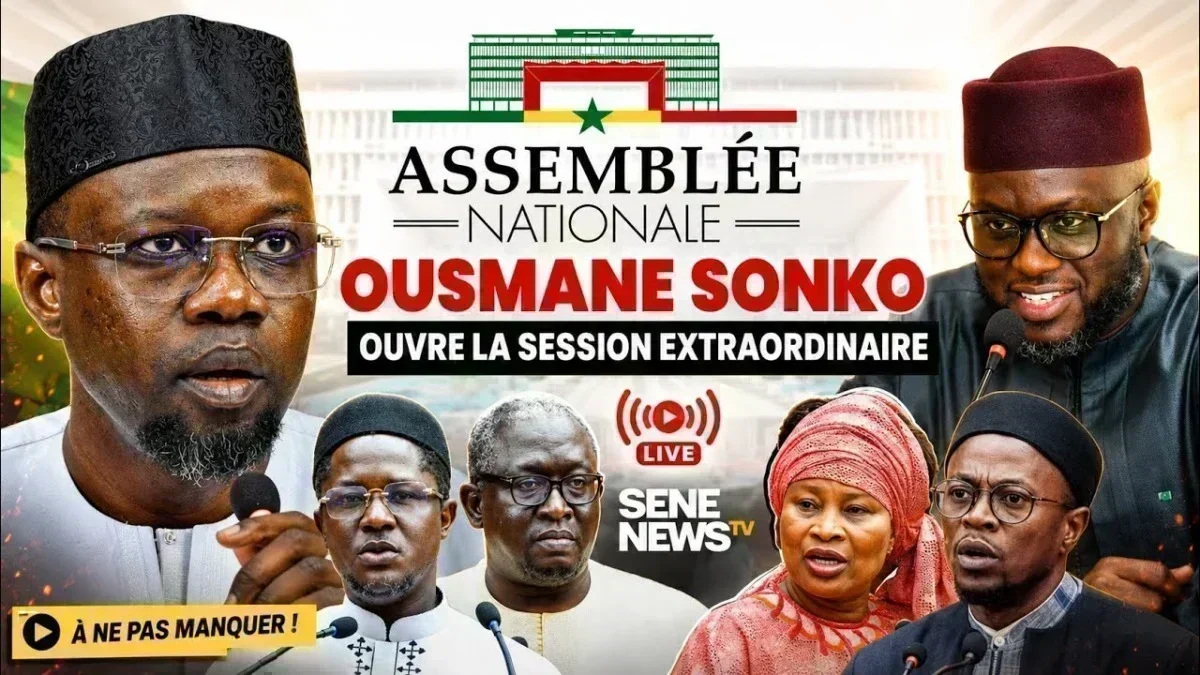 session extraordinaire à l'Assemblée nationale : les enquêtes lancées par Ousmane Sonko sous les projecteurs session extraordinaire à l'Assemblée nationale : les enquêtes lancées par Ousmane Sonko sous les projecteurs