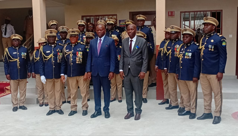 Nouveau bâtiment de la Sécurité pénitentiaire au Gabon