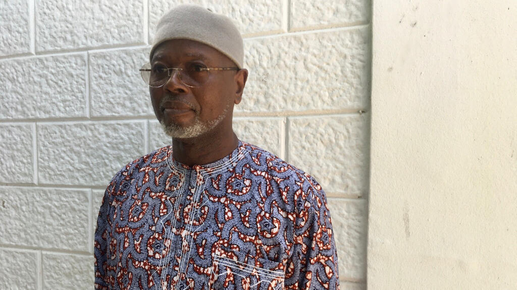 Alioune Tine, fondateur de l'Afrikajom Center, lors d'une conférence à Dakar en 2020.